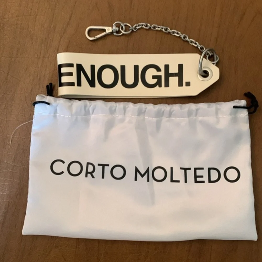 “WE HAVE ENOUGH” Corso Moltedo key fob